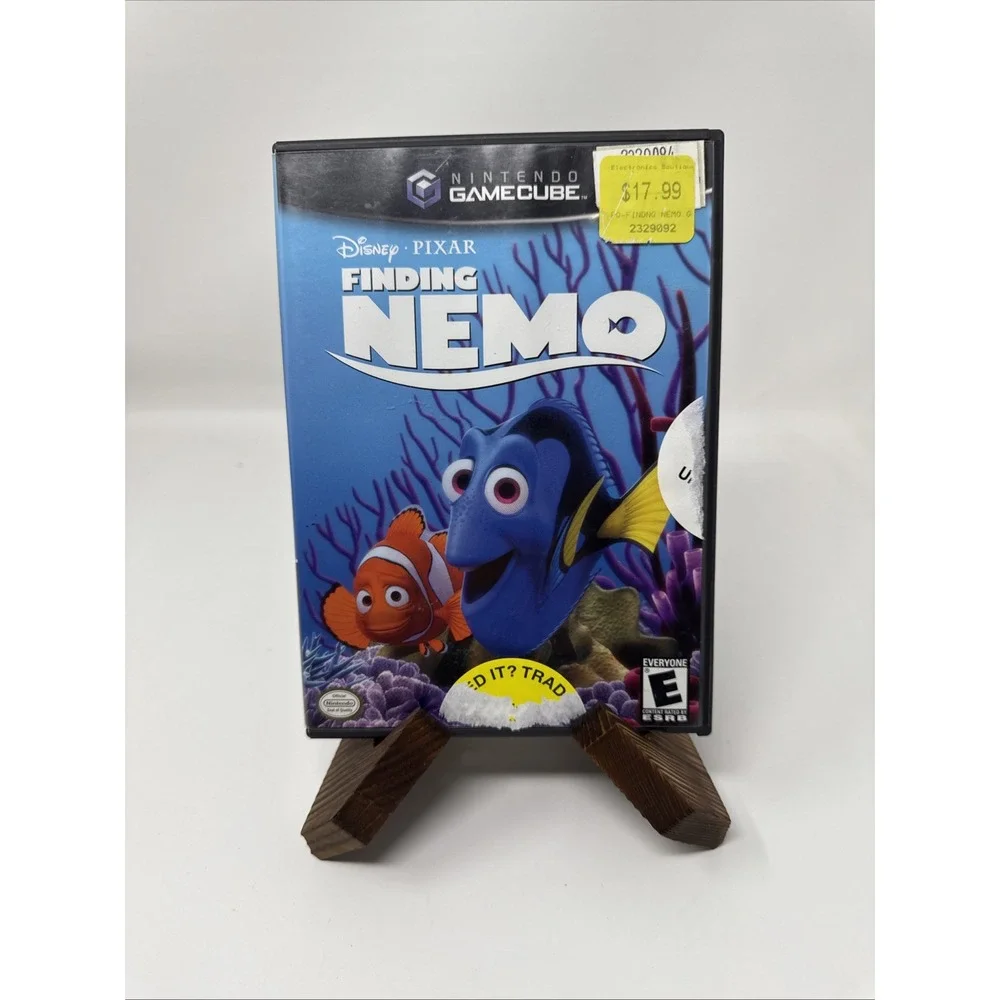 Disney Pixar Finding Nemo (Nintendo GameCube, 2004) Complete CIB Game Tested